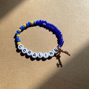 Coraline bracelet for Halloween